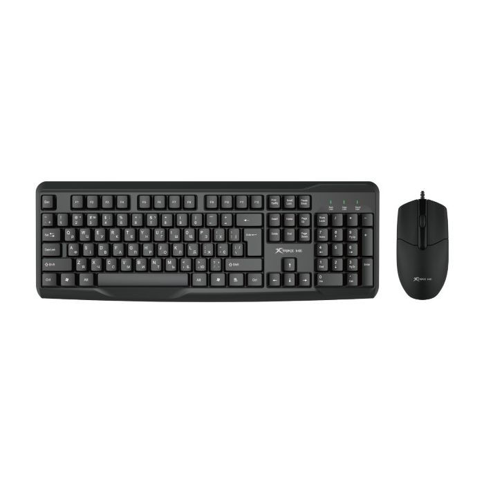 Комплект Xtrike ME MK-207 USB UA Black (MK-207UA)