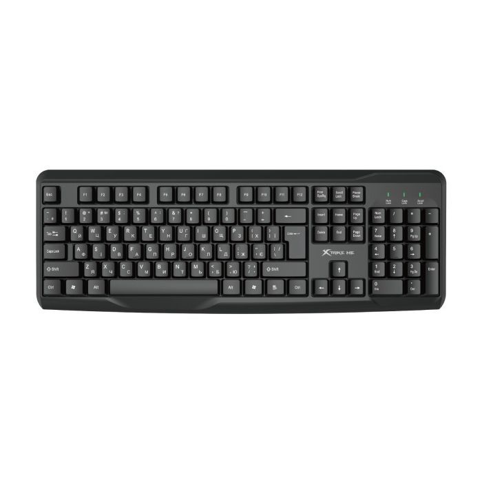 Комплект Xtrike ME MK-207 USB UA Black (MK-207UA) зображення 2
