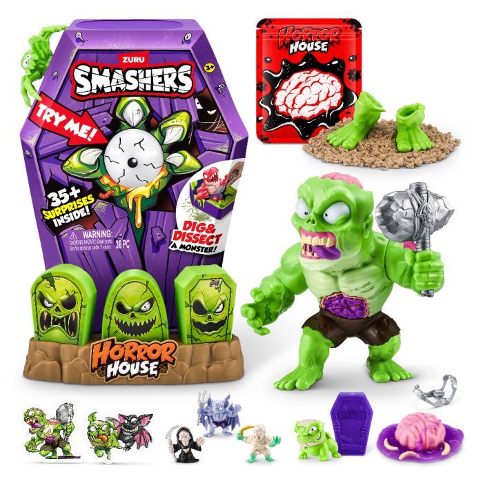 Игровой набор Smashers Horror House-Large Zombie (74124B) изображение 5