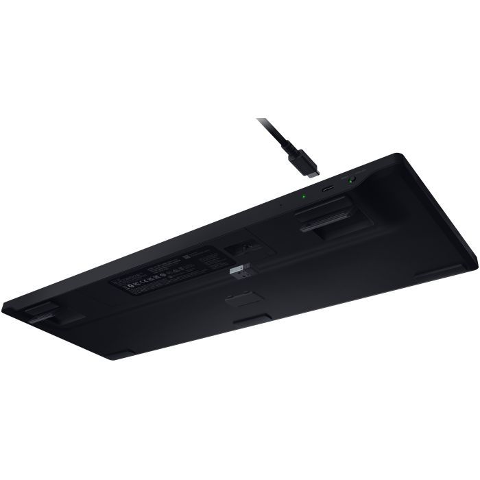 Клавіатура Razer BlackWidow V4 Low-Profile Wireless/Bluetooth/USB Yellow switch UA Black (RZ03-05271500-R3M1) зображення 7