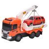 Спецтехника TechnoDrive серии Big Truck – эвакуатор Scania с машиной (свет, звук) (6408KS)