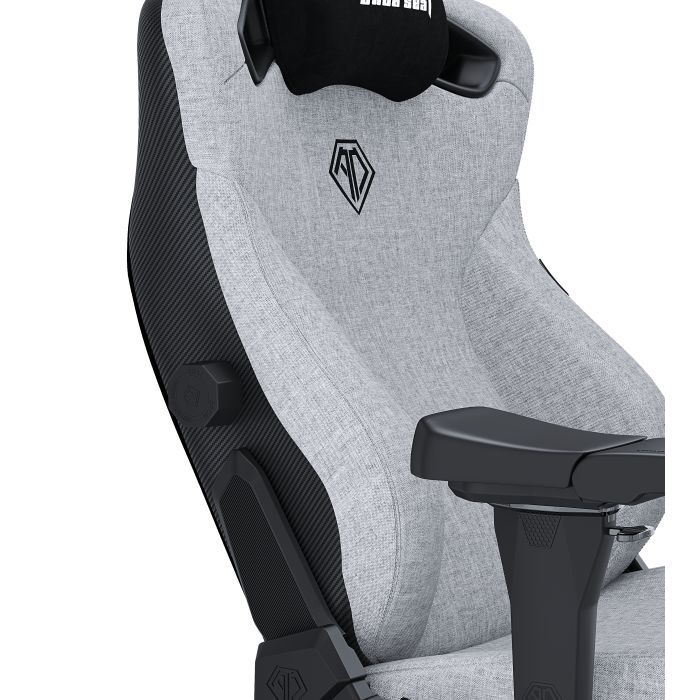 Крісло ігрове Anda Seat Kaiser 3 Pro Fabric Size XL Black (AD12YDC-XL-01-B-CF-B02) зображення 7