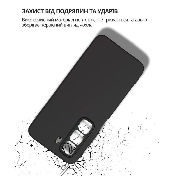 Чехол для мобильного телефона BeCover Silicone Infinix Hot 60 Pro 4G (X6885) Black (714558) изображение 3