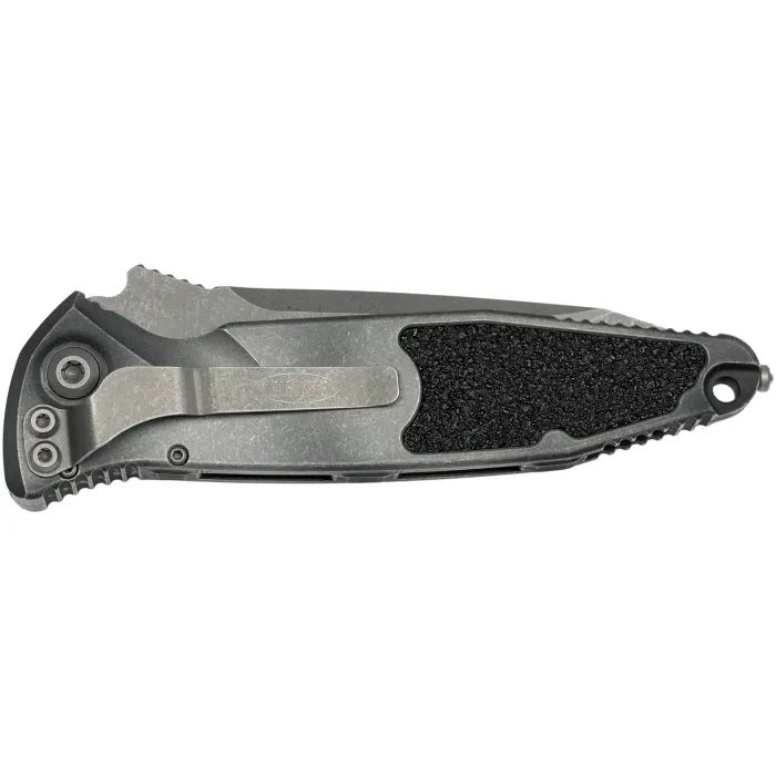 Нож Microtech Socom Elite Auto Tanto Point Apocalyptic Weathered Metal (161A-10APWME) изображение 4