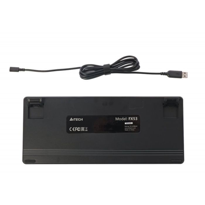 Клавиатура A4Tech FX53 USB UA Black (4711421002394) изображение 7