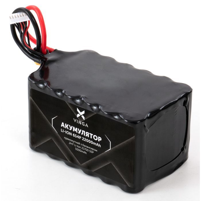 Аккумуляторный блок Vinga Li-Ion 6S4P 22000mAh з балансувальним дротом (V6S4P-22000MAH) изображение 2