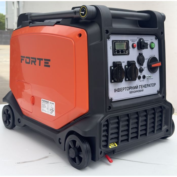 Генератор Forte инверторный FG5500iE 4kW, стартер ручной, электрический, 11л. (148251) изображение 2