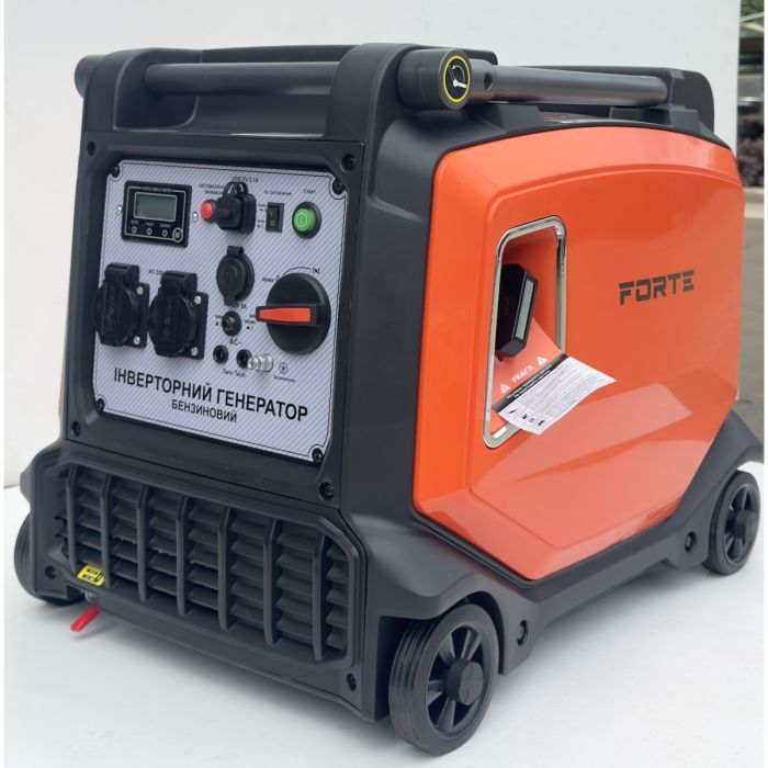 Генератор Forte инверторный FG5500iE 4kW, стартер ручной, электрический, 11л. (148251) изображение 3