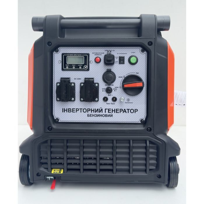 Генератор Forte инверторный FG5500iE 4kW, стартер ручной, электрический, 11л. (148251) изображение 6