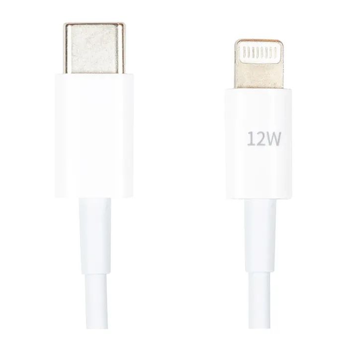 Дата кабель USB-C to Lightning 1.0m 12W PowerPlant (CA913275) изображение 2