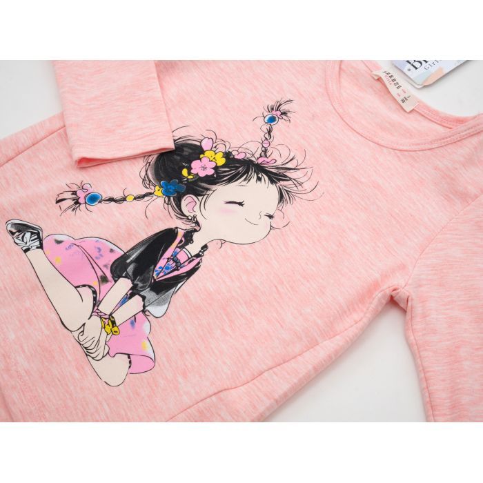Кофта детская Breeze с девочкой (21978-104G-peach) изображение 3