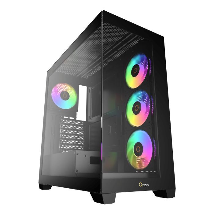 Корпус для ПК OCYPUS GAMMA C72 BK ARGB (GAMMA-C72-BKD400XX-GL) изображение 3