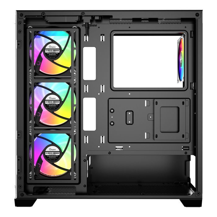 Корпус для ПК OCYPUS GAMMA C72 BK ARGB (GAMMA-C72-BKD400XX-GL) изображение 7