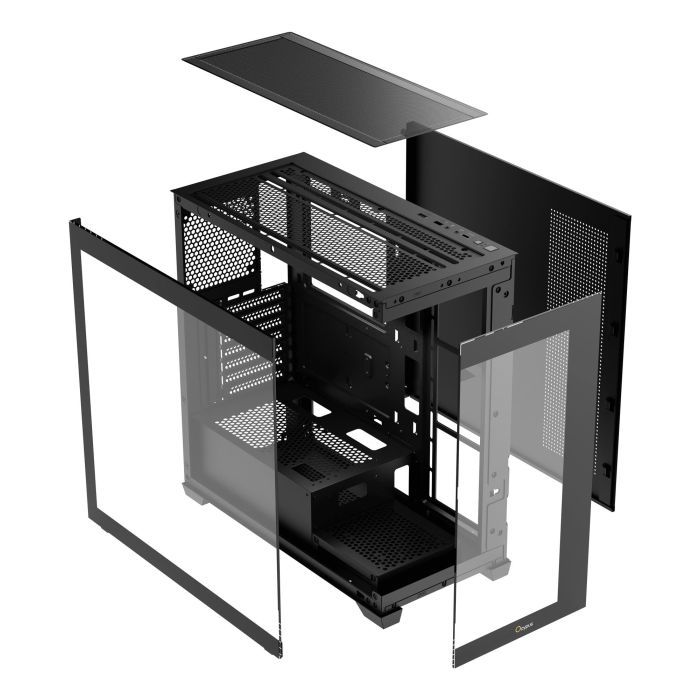 Корпус для ПК OCYPUS GAMMA C72 BK ARGB (GAMMA-C72-BKD400XX-GL) изображение 9