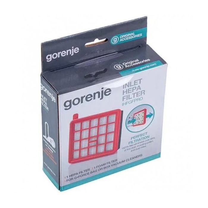 Фильтр для пылесоса Gorenje IHFGFPRO изображение 5