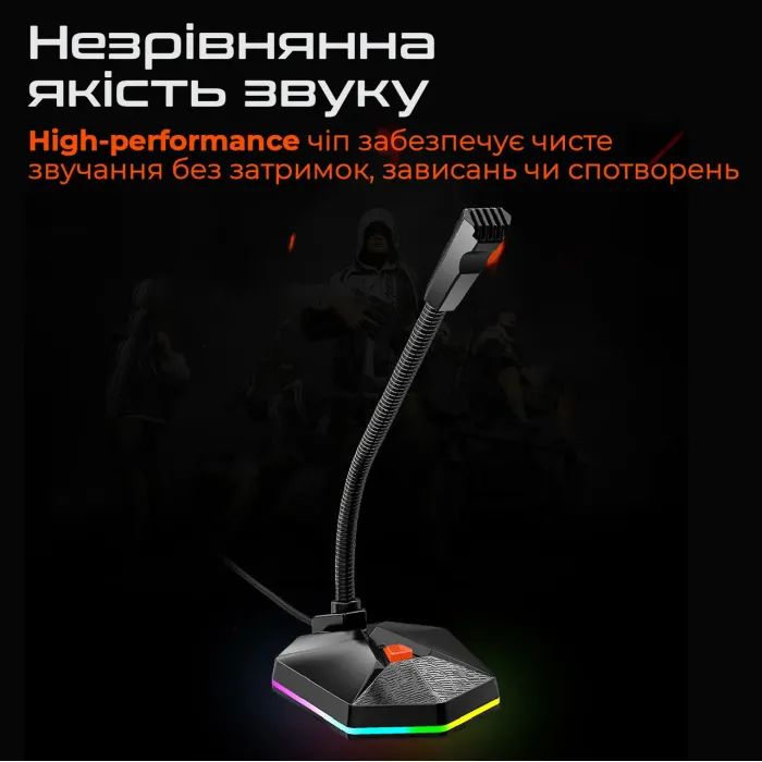 Мікрофон Meetion MC13 Black (MT-MC13-A) зображення 4