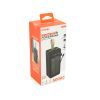 Батарея универсальная Linkage 50000mAh, Solar, 22.5W, cables Туре-С+Lighting, Black (LKP-47) изображение 3