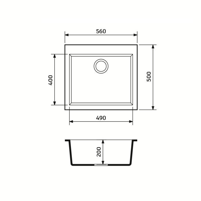 Мойка кухонная Adamant Univer Old stone + змішувач + дозатор + ополіскувач склянок + колан (4824296106610) изображение 11