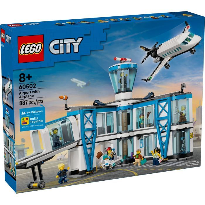 Конструктор LEGO City Аэропорт с самолетом (60502)