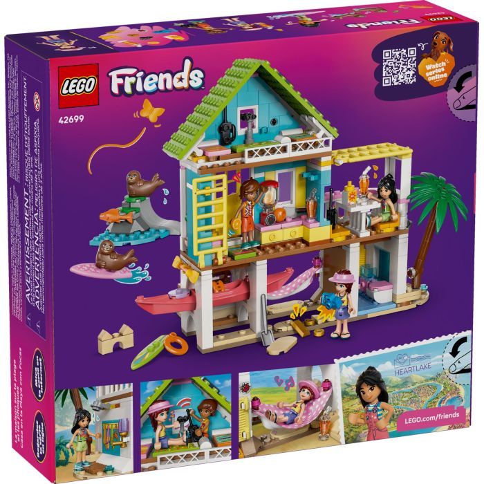 Конструктор LEGO Friends Пляжный домик с морскими котиками (42699) изображение 9