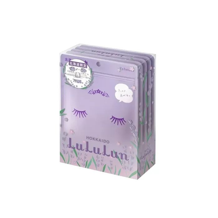 Маска для лица Lululun Premium Face Mask Лаванда из Хоккайдо 7 шт (4582305065817)