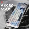 Клавіатура Ajazz AK980 MAX Magnetic Switch USB UA White/Blue (AK980-MAX-M-BWDB) зображення 6