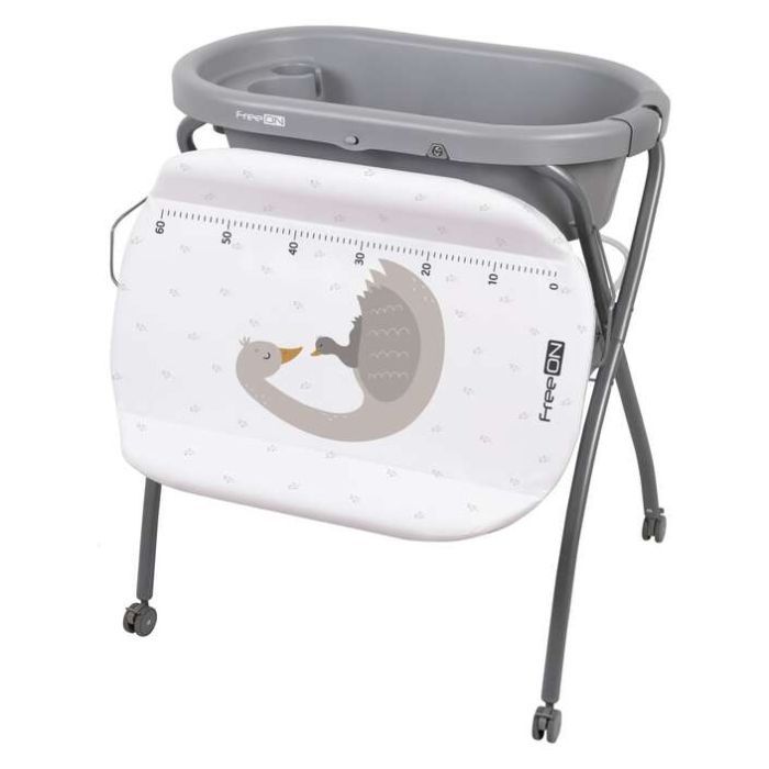Ванночка FreeON Swan з пеленальним столиком (85789) зображення 2