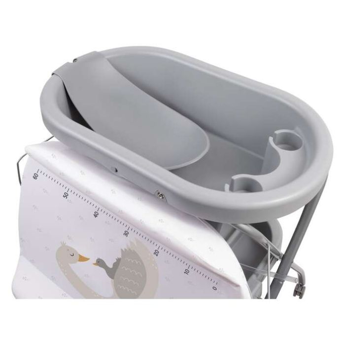 Ванночка FreeON Swan з пеленальним столиком (85789) зображення 3