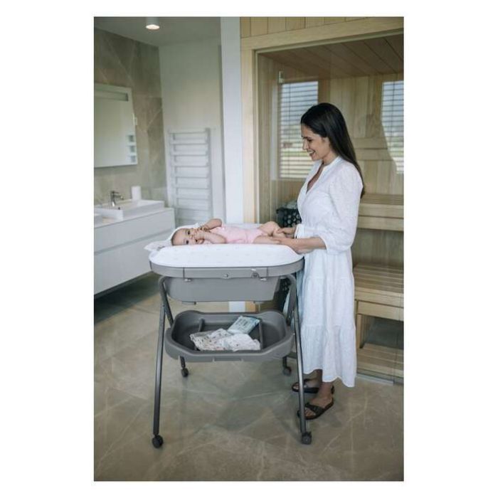Ванночка FreeON Swan з пеленальним столиком (85789) зображення 5