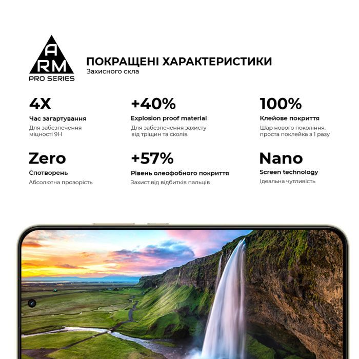 Стекло защитное Armorstandart Pro Realme 15T 5G (ARM89124) изображение 5