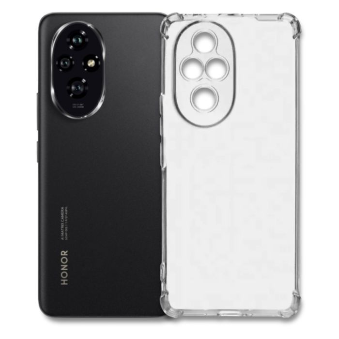 Чохол до мобільного телефона BeCover Anti-Shock Honor 200 Clear (714953) зображення 2