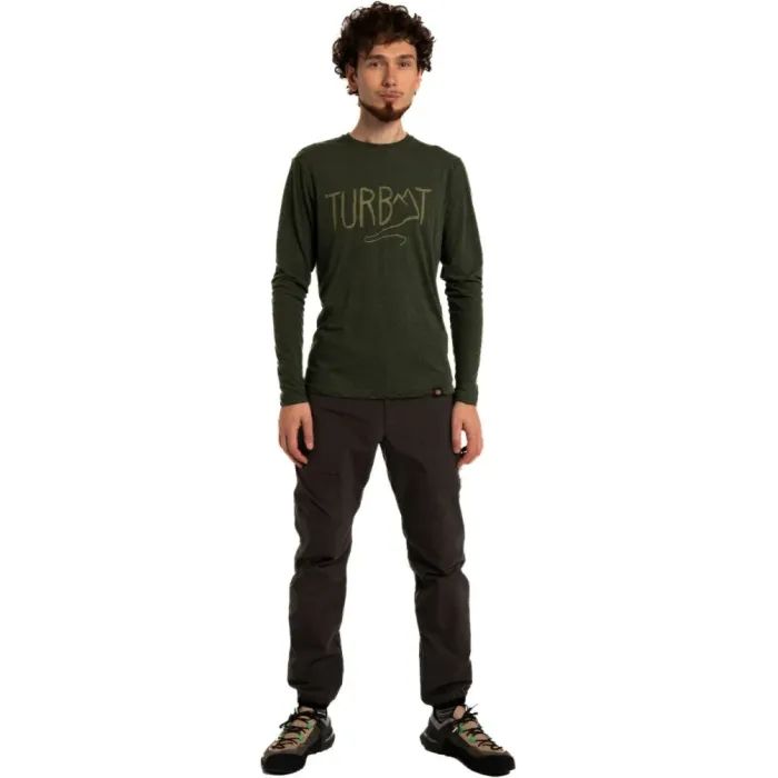 Лонгслів Turbat Magic Logo LS Mns caviar - XXL - чорний (012.004.5535) зображення 2