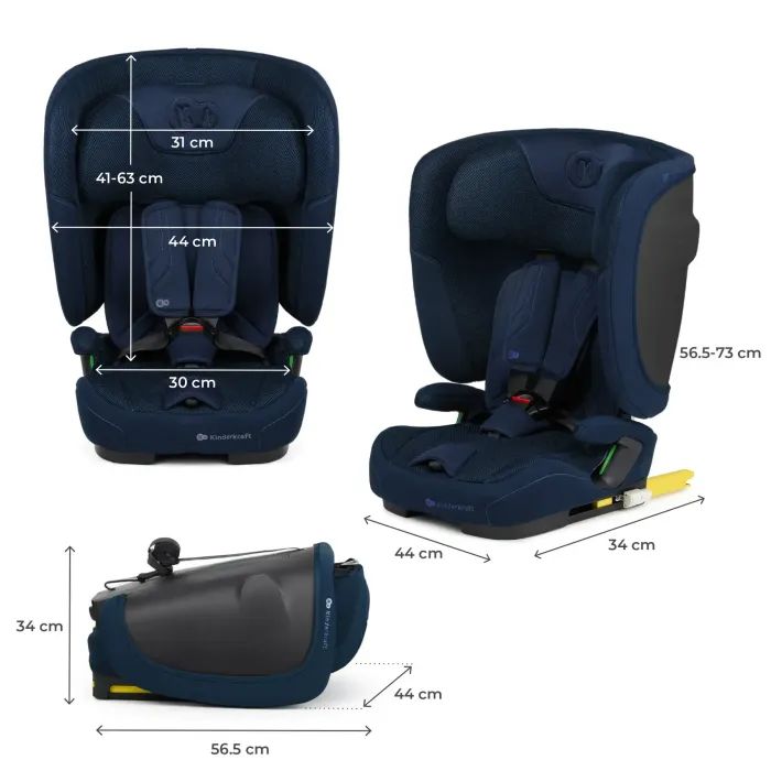 Автокресло Kinderkraft Fix2Go i-Size Navy (KCFI2GO0NAV0000) (5902533927081) изображение 10