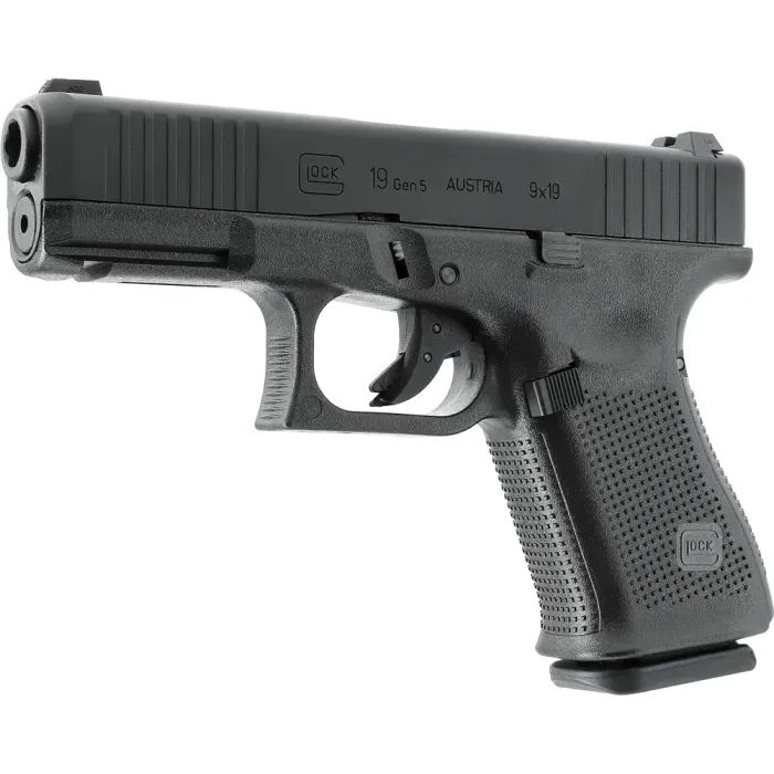 Страйкбольный пистолет Umarex Glock 19 Gen 5 Blowback Gas кал. 6 мм. Black (2.6553) изображение 3