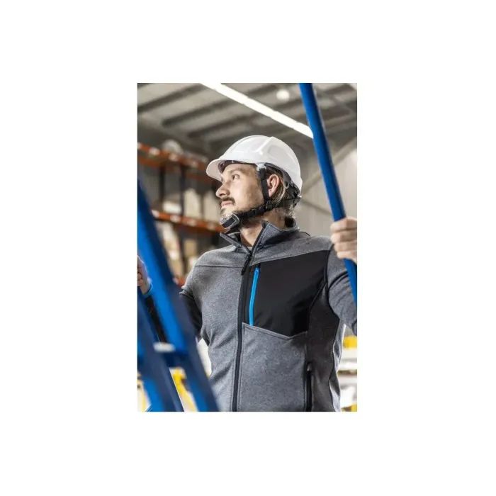 Каска захисна Hoegert PLONER HT5K195 пластик синя, універсальний розмір (HT5K195) зображення 5