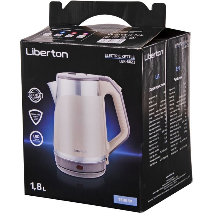 Электрочайник Liberton LEK-6823 изображение 9