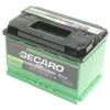 Аккумулятор автомобильный DECARO 75Ah-12v MASTER L, EN680 (6СТ-75 А3 (1) M)