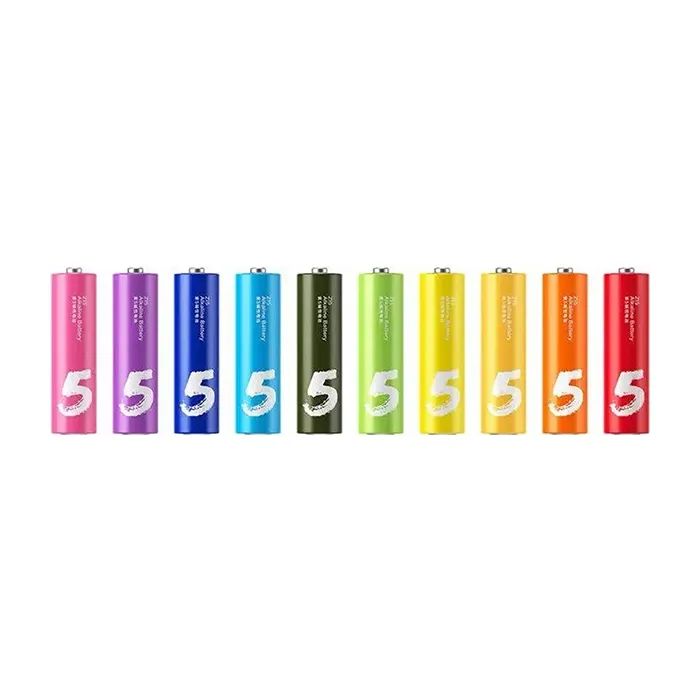 Батарейка CUKTECH AA rainbow alkaline battery plastic case * 10 (CUKAAB06CNCM) изображение 3