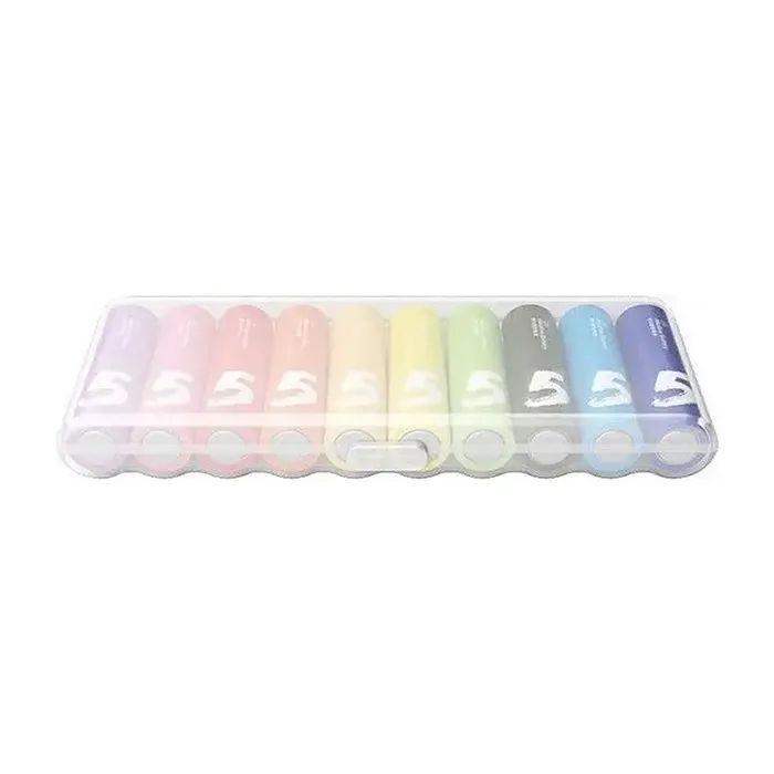 Батарейка CUKTECH AA rainbow alkaline battery plastic case * 10 (CUKAAB06CNCM) изображение 4