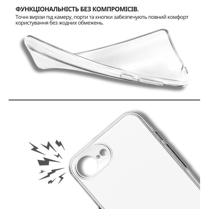 Чехол для мобильного телефона BeCover Apple iPhone 17e Black (715146) изображение 4