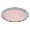 Тарілка Ardesto Salerno, 26.8см, кераміка, сірий/рожевий (AR1127SP)