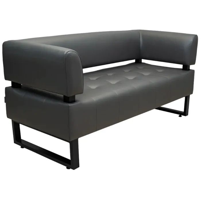 Диван офисный Richman Офис Двойной со спинкой и подлокотниками на металлокаркасе Флай 2230 (R00000049174)