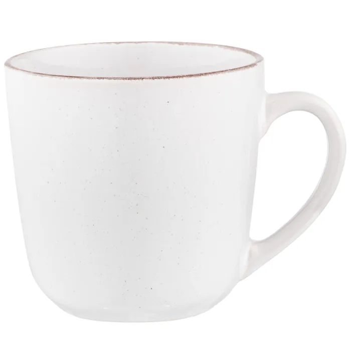 Чашка Ardesto Lazio, 400мл, кераміка, білий (AR1540W)