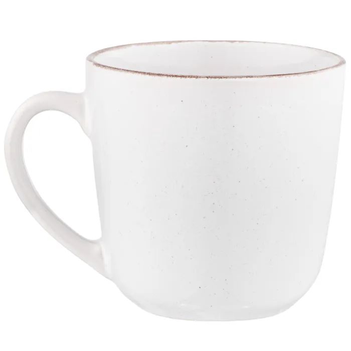 Чашка Ardesto Lazio, 400мл, кераміка, білий (AR1540W) зображення 2