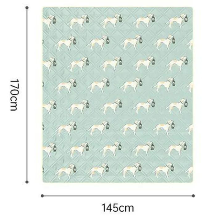 Туристический коврик Naturehike для пікніка CNK2350WS010 145x170 см зелений з принтом (6976507661676) изображение 2