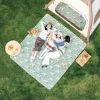 Туристический коврик Naturehike для пікніка CNK2350WS010 145x170 см зелений з принтом (6976507661676) изображение 5
