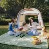 Туристический коврик Naturehike для пікніка CNK2350WS010 145x170 см зелений з принтом (6976507661676) изображение 6