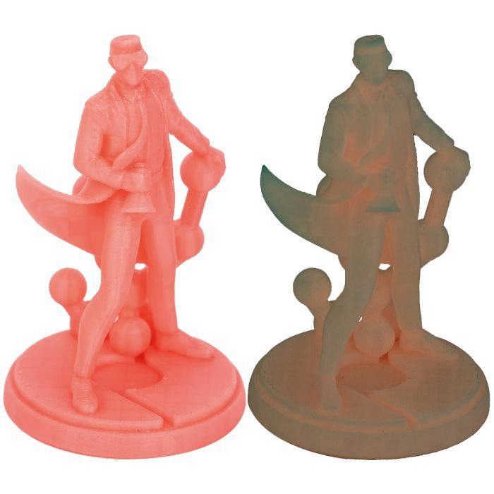 Пластик для 3D-принтера Polymaker PLA PANCHROMA LUMINOUS 1,75mm 1kg YELLOW (CA02035) зображення 5