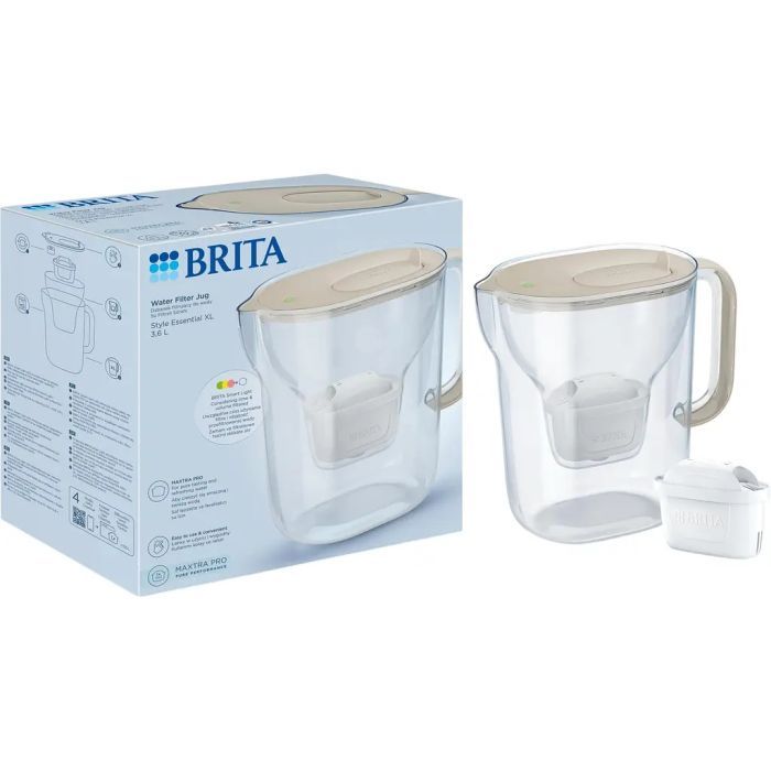 Фильтр-кувшин Brita Style Essential XL MXPro 3.6л з картриджем сіро-блакитний (1058043) изображение 12