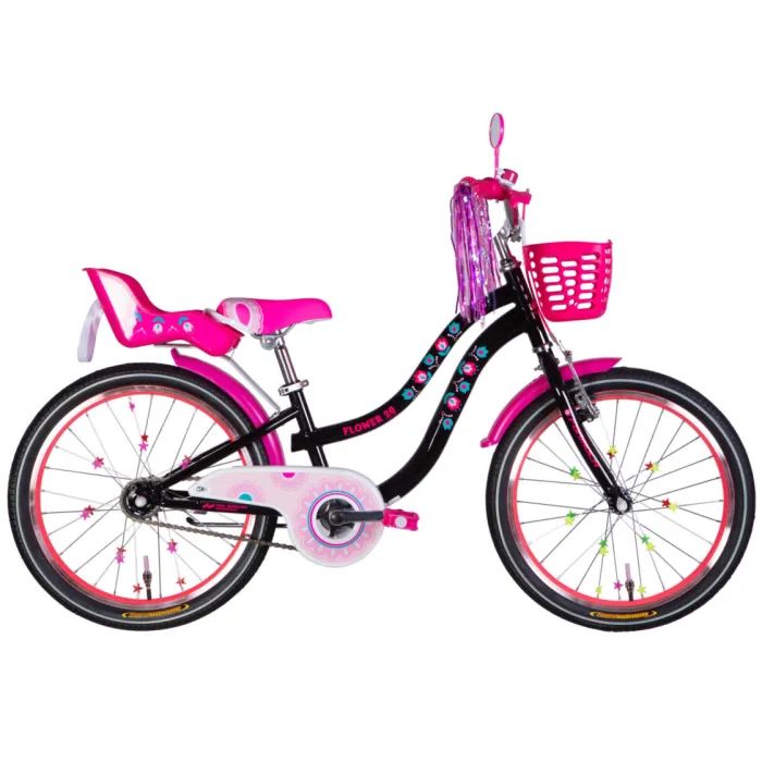 Велосипед Formula 20" Kid FLOWER PREMIUM BH рама-10" ST 2026 фіолетовий (OPS-FRK-20-245)
